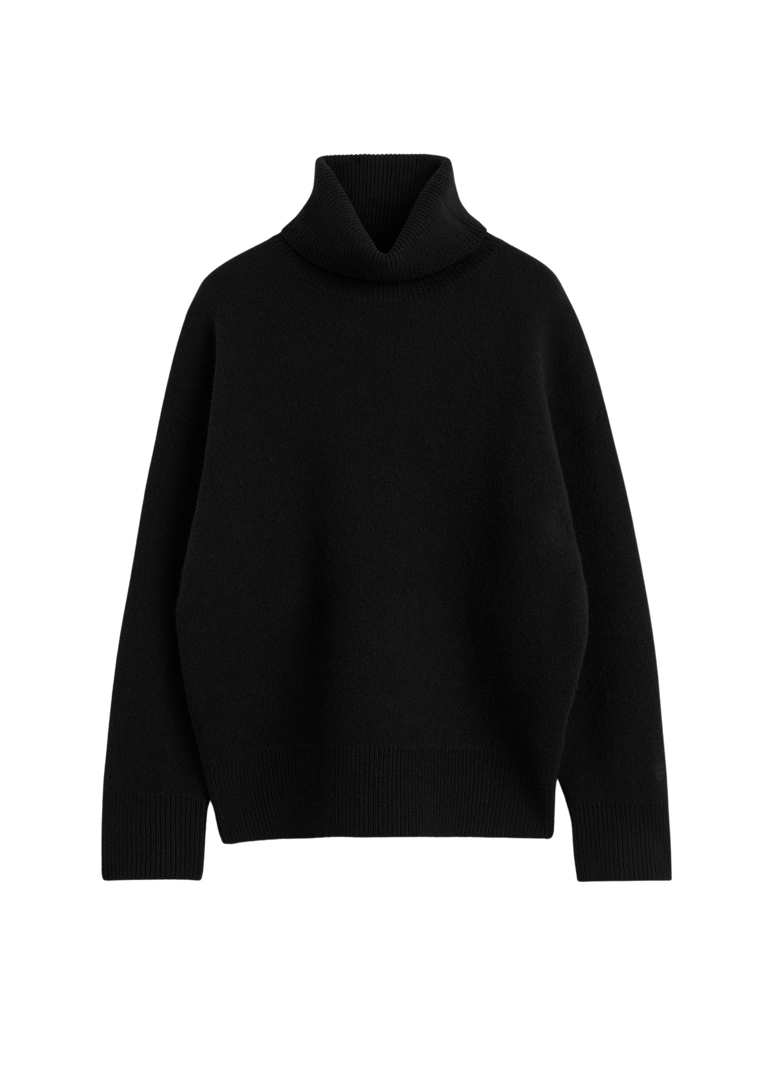 Toteme-Double-knit-turtleneck-black26145_nobg Toteme Knitwear with minimalist design at Luxury Shoes