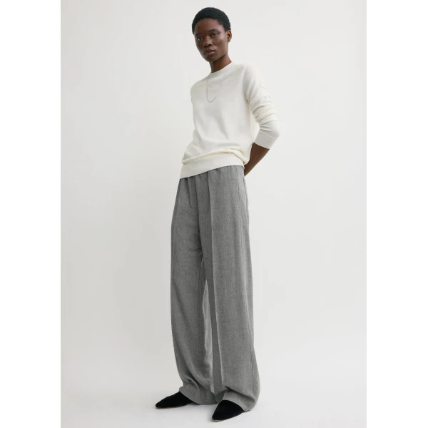 Fluid winter trousers mid grey - Image 3