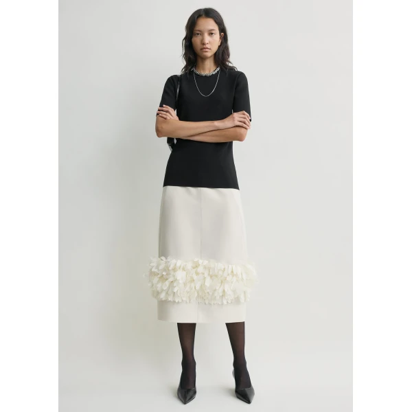 Toteme Skirts with minimalist design at Luxury Shoes 