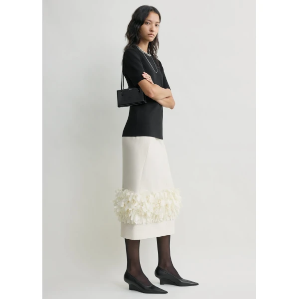 Petal skirt ecru - Image 3