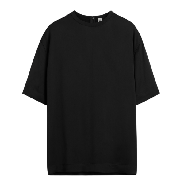 Toteme Satin tee black Top