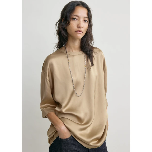 Satin tee latte - Image 5