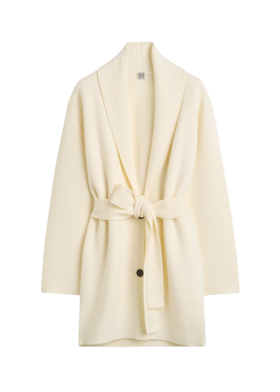 Toteme Coats with minimalist design at Luxury Shoes 