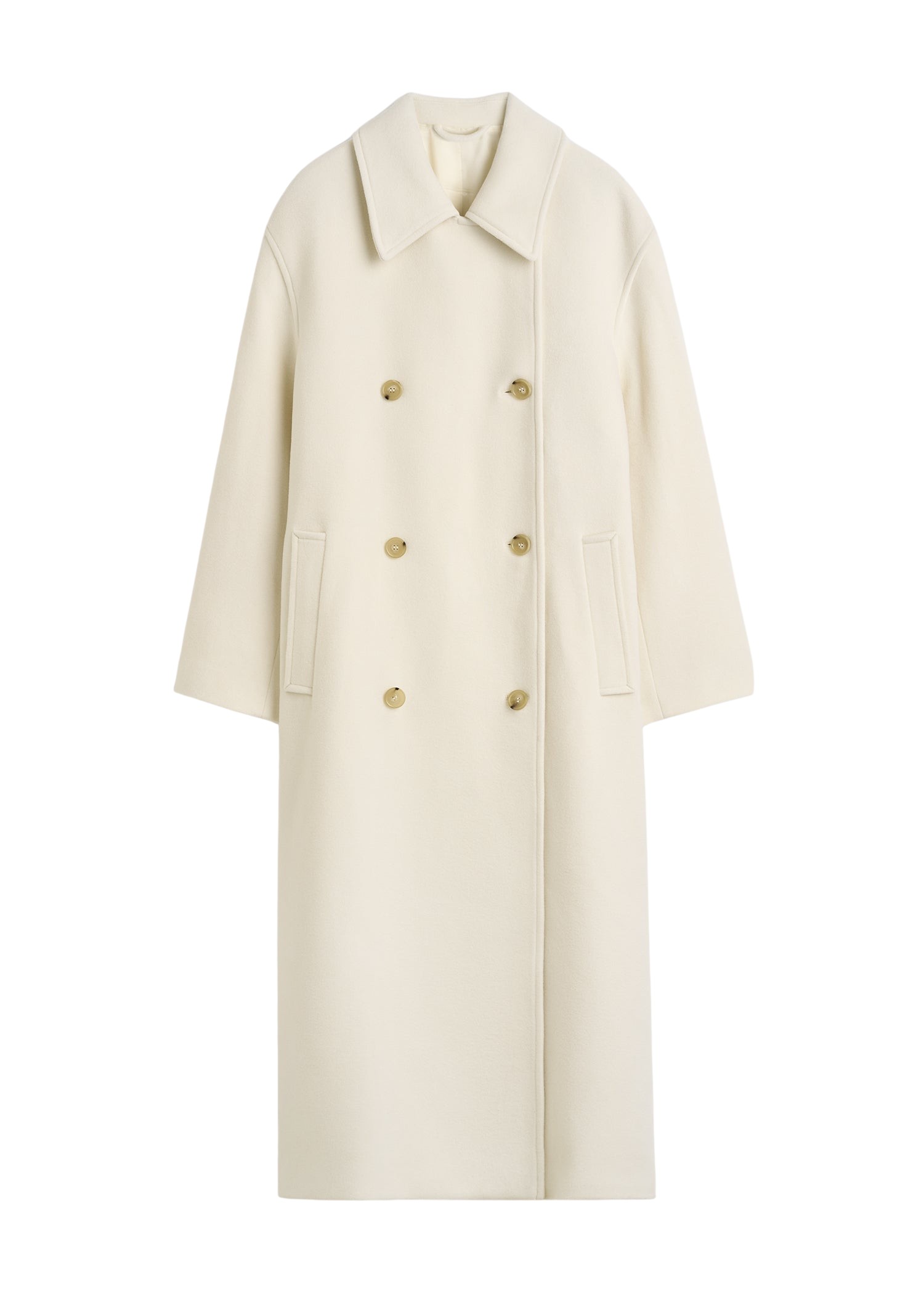 Toteme-Shield-coat-ecru51250_nobg Toteme Coats with minimalist design at Luxury Shoes