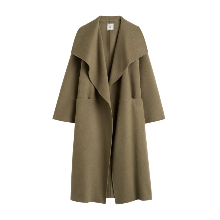 Toteme Coats with minimalist design at Luxury Shoes 