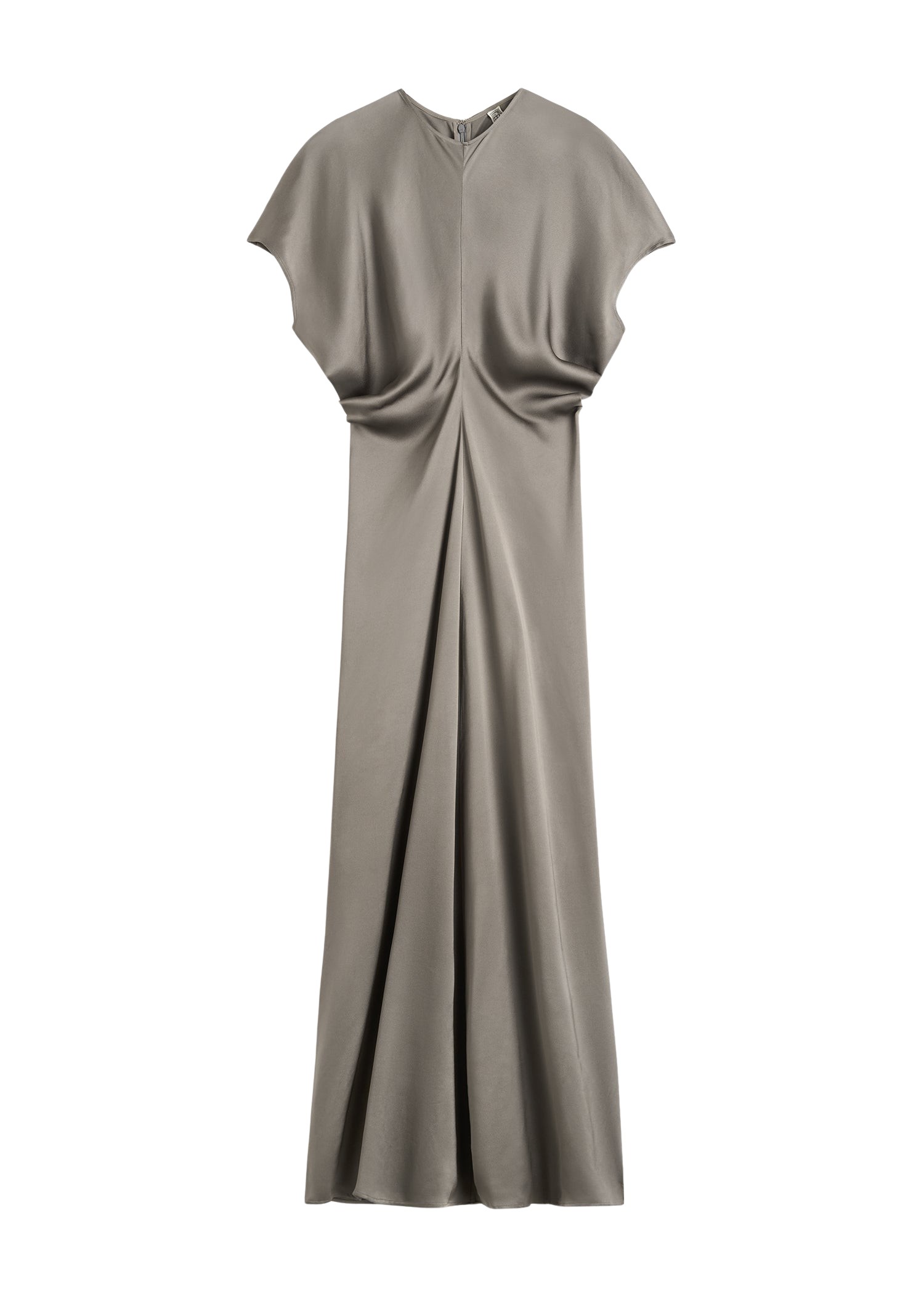 Toteme Slouch waist dress taupe