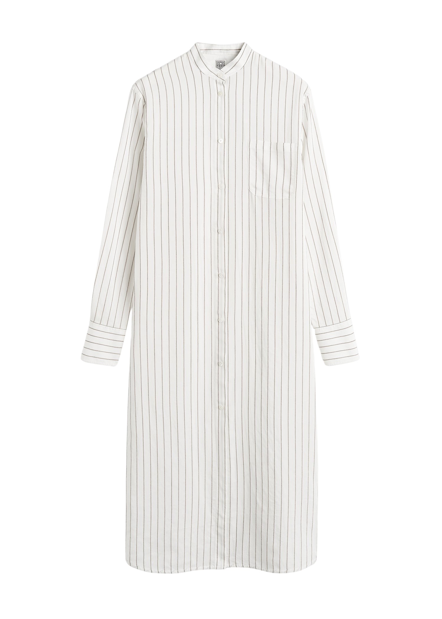 Toteme Striped summer tunic white/oyster
