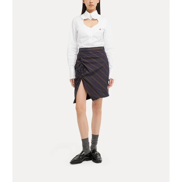 Vivienne Westwood Toulouse Frill Shirt - Vivienne Westwood Tops - Punk Luxury - Shop at Luxury Shoes 