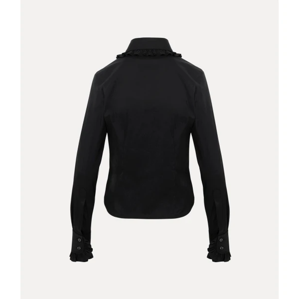 Vivienne Westwood Toulouse Frill Shirt - Vivienne Westwood Tops - Punk Luxury - Shop at Luxury Shoes 