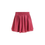 Essentiel Antwerp Vintage pink ruffled layered mini skirt - Essentiel Antwerp Skirts - Colorful Belgian Design - Shop at Luxury Shoes 