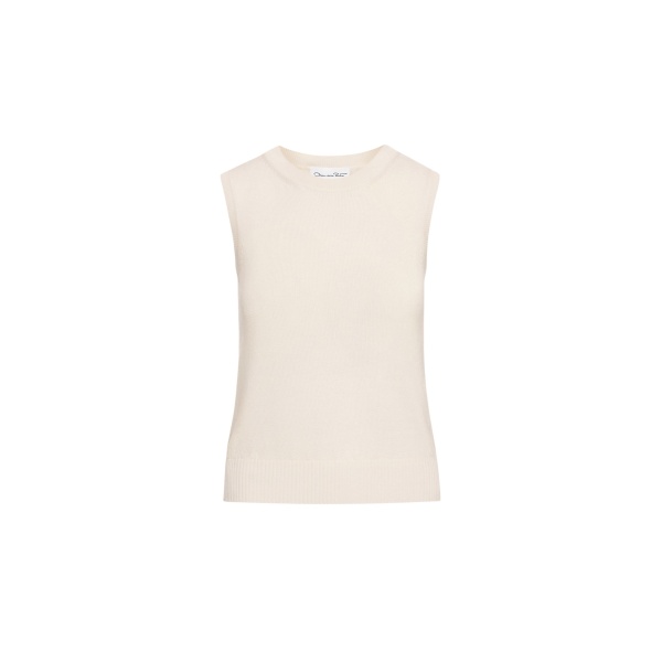 Oscar de la Renta Virgin Wool Tank - Oscar de la Renta Tops - American Couture - Shop at Luxury Shoes 