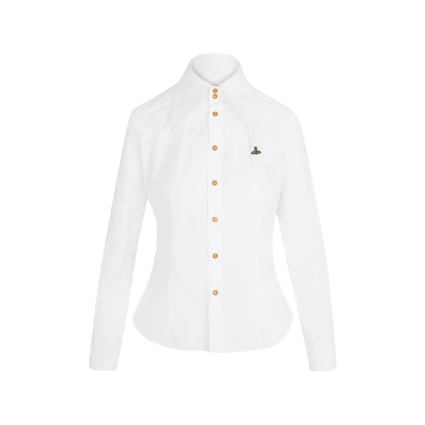 Vivienne Westwood W Violin Shirt - Vivienne Westwood Tops - Punk Luxury - Shop at Luxury Shoes 
