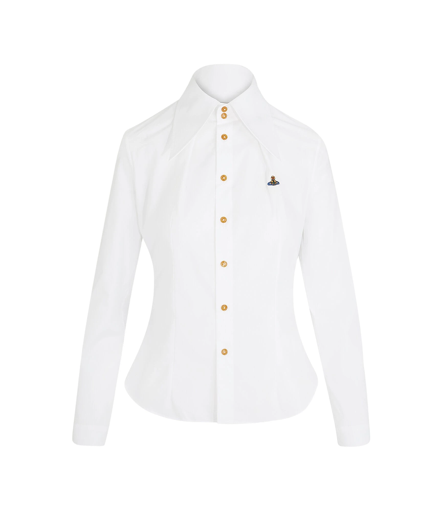 W-Violin-Shirt-Vivienne-Westwood-Tops-549911_nobg Vivienne Westwood W Violin Shirt - Vivienne Westwood Tops - Punk Luxury - Shop at Luxury Shoes