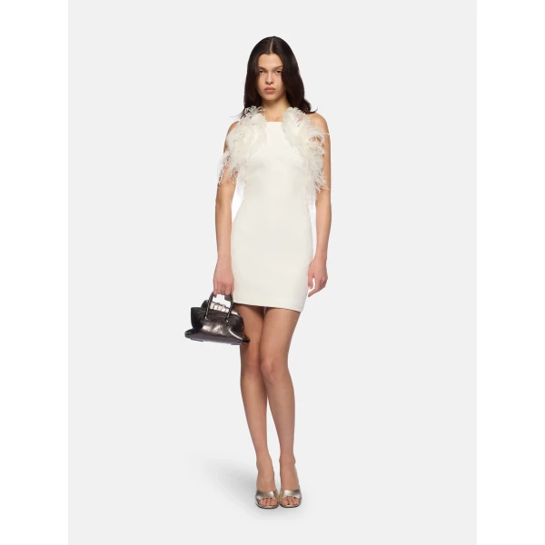 The Attico White Mini Dress - The Attico Dresses - Designed by Gilda Ambrosio & Giorgia Tordini - Shop at Luxury Shoes 
