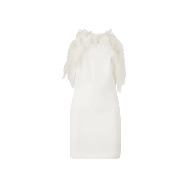 The Attico White Mini Dress - The Attico Dresses - Designed by Gilda Ambrosio & Giorgia Tordini - Shop at Luxury Shoes 