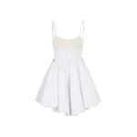 The Attico White Mini Dress - The Attico Dresses - Designed by Gilda Ambrosio & Giorgia Tordini - Shop at Luxury Shoes 