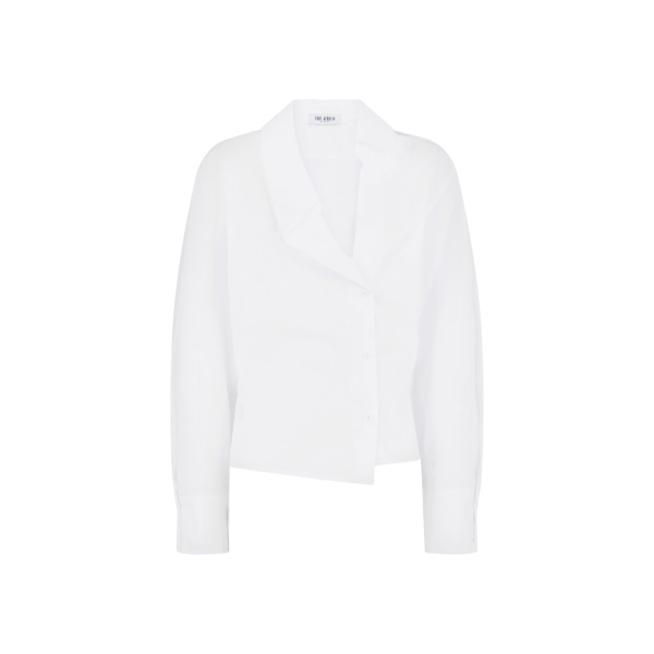 The Attico White Shirt - The Attico Tops - Designed by Gilda Ambrosio & Giorgia Tordini - Shop at Luxury Shoes 