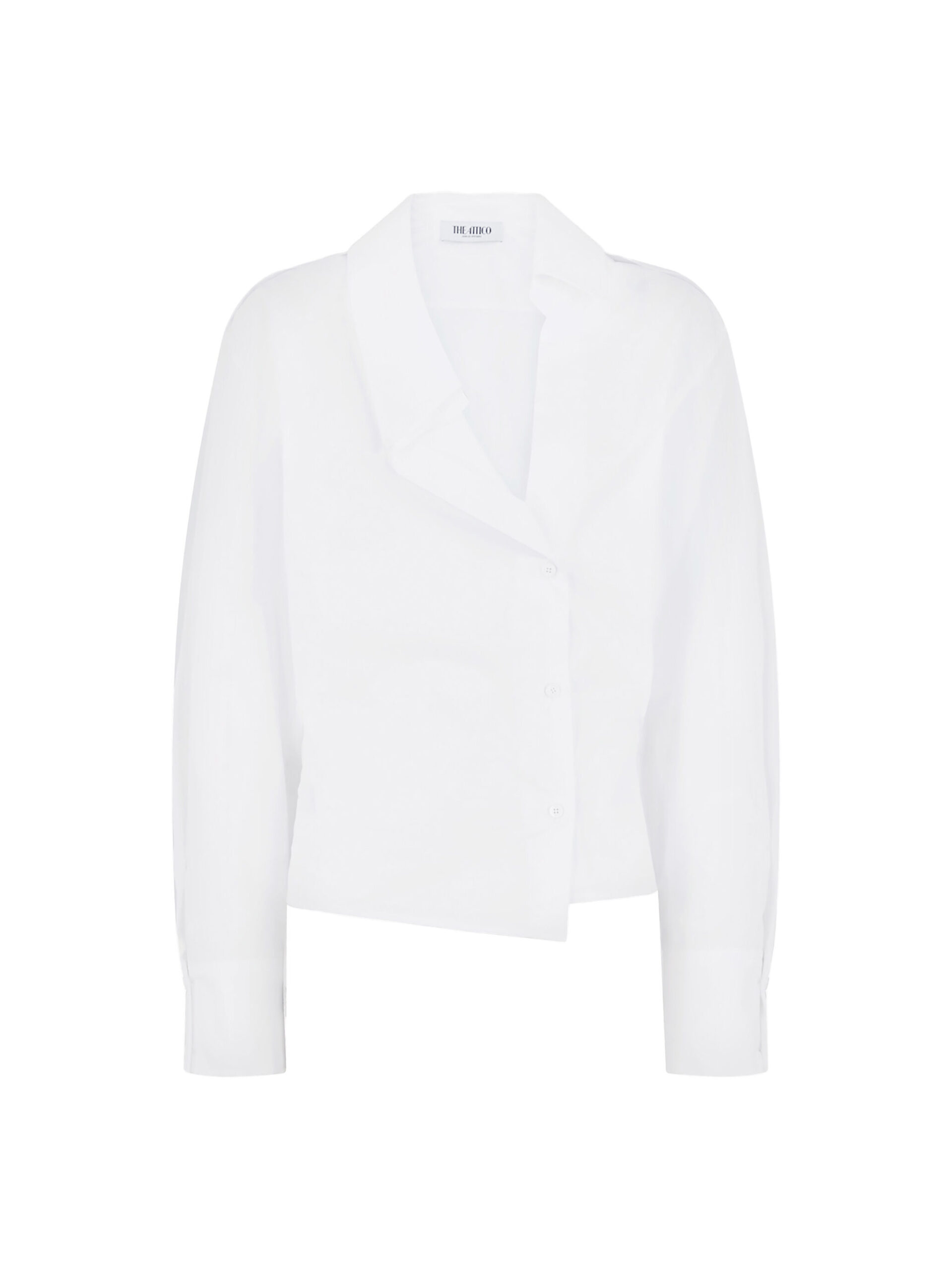 The Attico White Shirt - The Attico Tops - Designed by Gilda Ambrosio & Giorgia Tordini - Shop at Luxury Shoes The Attico White Shirt - The Attico Tops - Designed by Gilda Ambrosio & Giorgia Tordini - Shop at Luxury Shoes