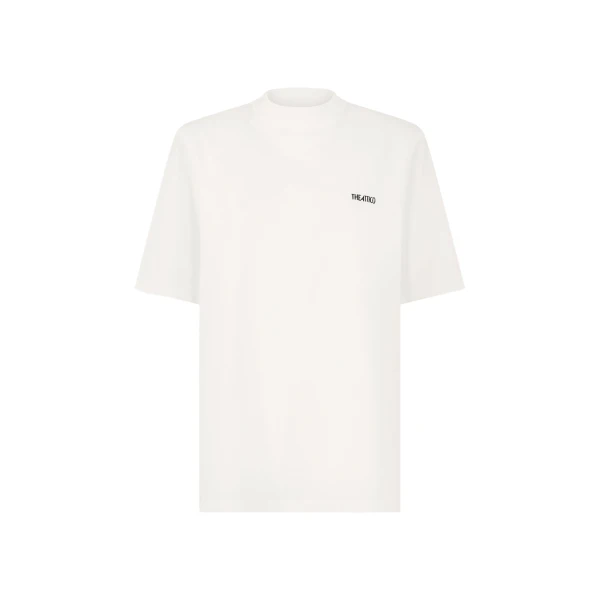 The Attico White T-Shirt - The Attico Tops - Designed by Gilda Ambrosio & Giorgia Tordini - Shop at Luxury Shoes 
