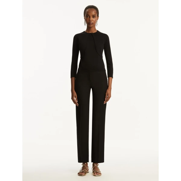 Oscar de la Renta Wool-Blend Bolero - Oscar de la Renta Jackets - American Couture - Shop at Luxury Shoes 