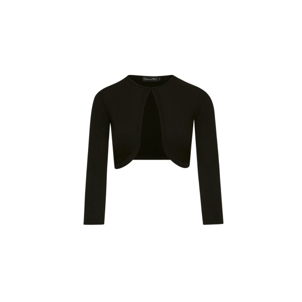 Oscar de la Renta Wool-Blend Bolero - Oscar de la Renta Jackets - American Couture - Shop at Luxury Shoes 