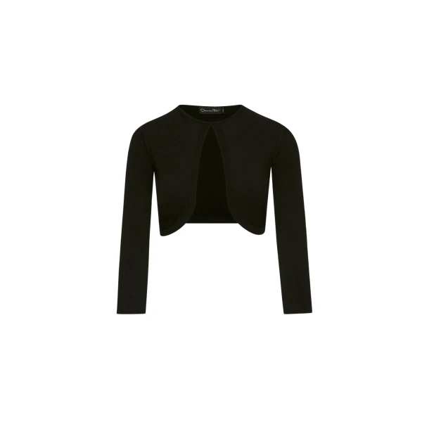 Oscar de la Renta Wool-Blend Bolero - Oscar de la Renta Jackets - American Couture - Shop at Luxury Shoes 