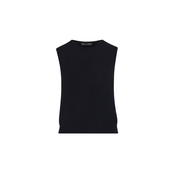Oscar de la Renta Wool-Blend Tank - Oscar de la Renta Tops - American Couture - Shop at Luxury Shoes 
