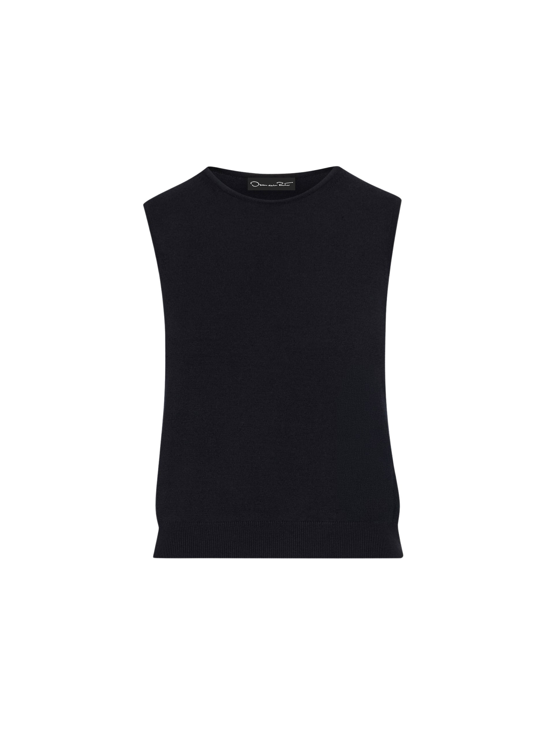 Oscar de la Renta Wool-Blend Tank Top