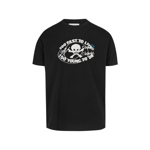 Vivienne Westwood Worlds End Classic T-Shirt - Vivienne Westwood Tops - Punk Luxury - Shop at Luxury Shoes 