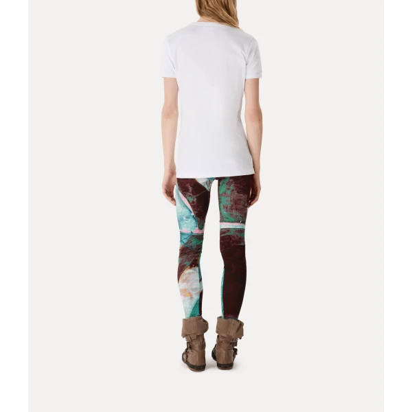 Vivienne Westwood Worlds End Leggings - Vivienne Westwood Pants - Punk Luxury - Shop at Luxury Shoes 