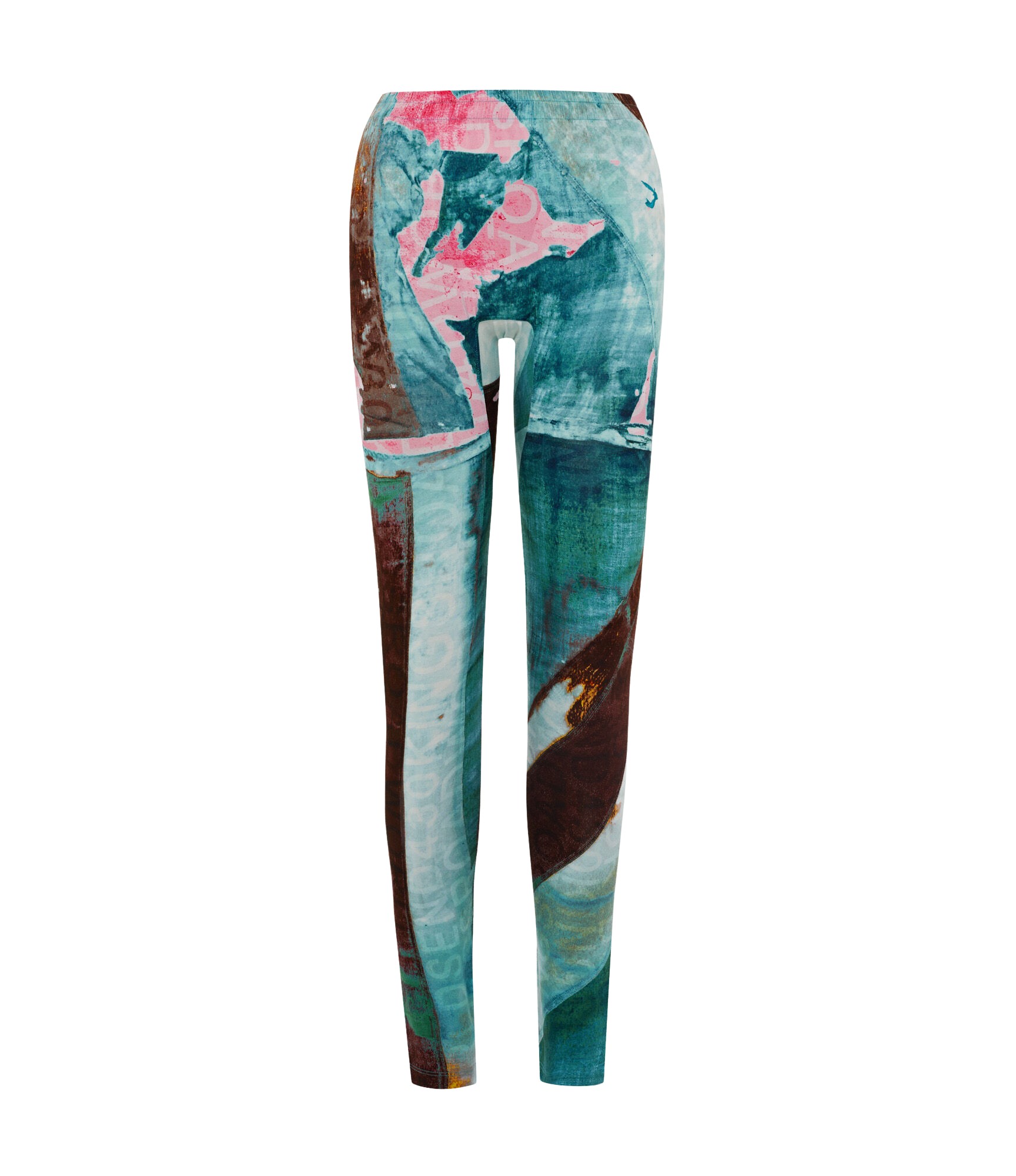 Vivienne Westwood Worlds End Leggings - Vivienne Westwood Pants - Punk Luxury - Shop at Luxury Shoes 