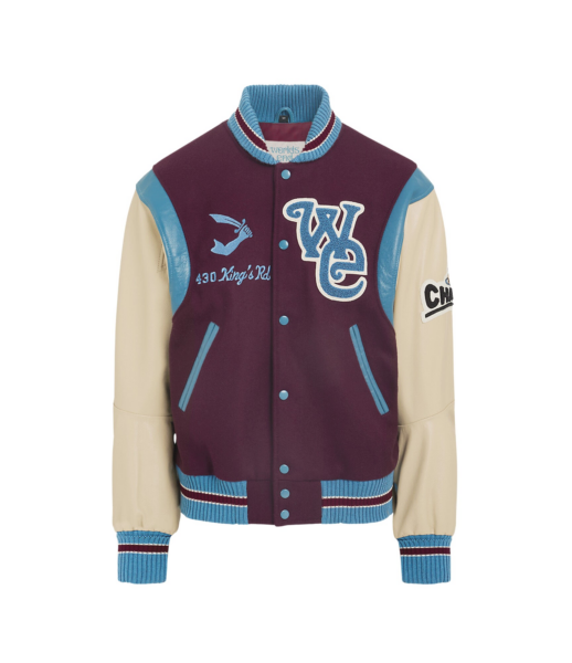 Vivienne Westwood Worlds End Letterman Jacket - Vivienne Westwood Jackets - Punk Luxury - Shop at Luxury Shoes 