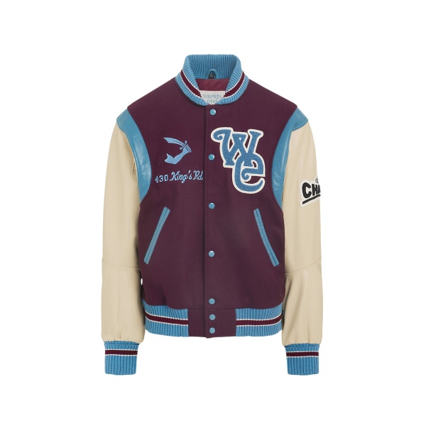 Vivienne Westwood Worlds End Letterman Jacket - Vivienne Westwood Jackets - Punk Luxury - Shop at Luxury Shoes 