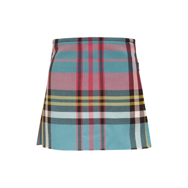 Vivienne Westwood Worlds End Mini Kilt - Vivienne Westwood Skirts - Punk Luxury - Shop at Luxury Shoes 