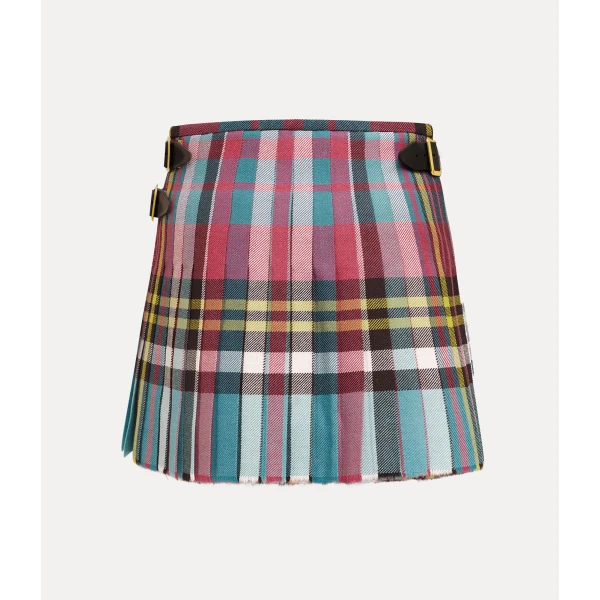 Vivienne Westwood Worlds End Mini Kilt - Vivienne Westwood Skirts - Punk Luxury - Shop at Luxury Shoes 