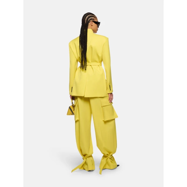 The Attico Yellow Jacket - The Attico Jackets - Designed by Gilda Ambrosio & Giorgia Tordini - Shop at Luxury Shoes 