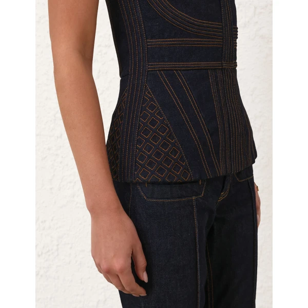 Elevate your elegance in this Zimmermann Tops   from the 2025 resort wear edit