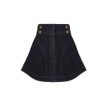 Zimmermann Denim Cargo Mini Skirt | Ready to Wear 2025 Collection Luxury Shoes Elevate your elegance in this Zimmermann Skirts from the 2025 resort wear edit