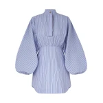 Zimmermann Drawstring Stripe Mini Dress | Ready to Wear 2025 Collection Luxury Shoes Elevate your elegance in this Zimmermann Dresses from the 2025 resort wear edit