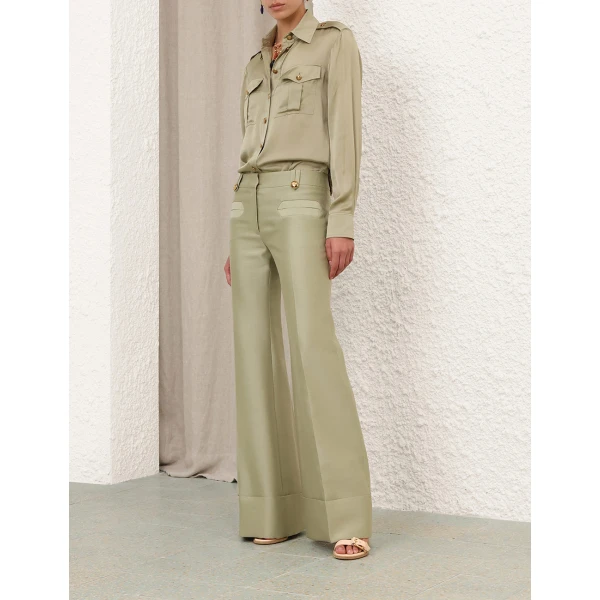 Elevate your elegance in this Zimmermann Tops   from the 2025 resort wear edit