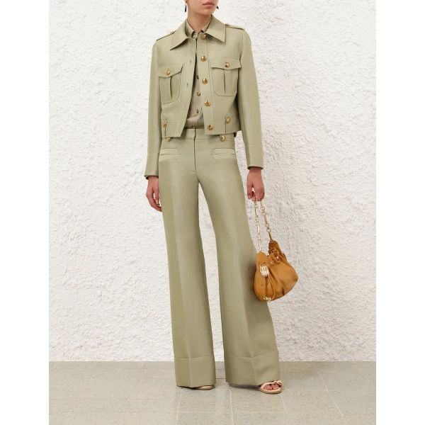 Elevate your elegance in this Zimmermann Tops   from the 2025 resort wear edit