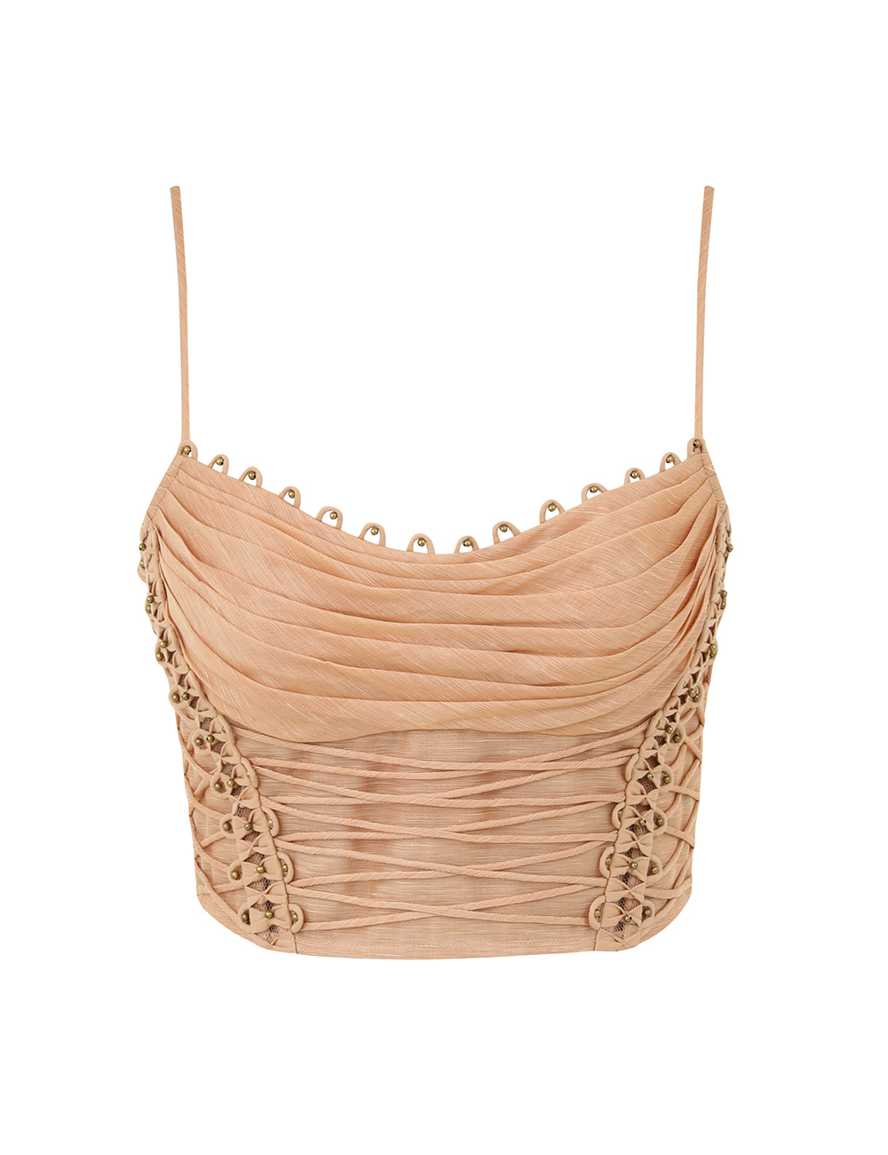 Zimmermann Rebellion Beaded Bodice Top
