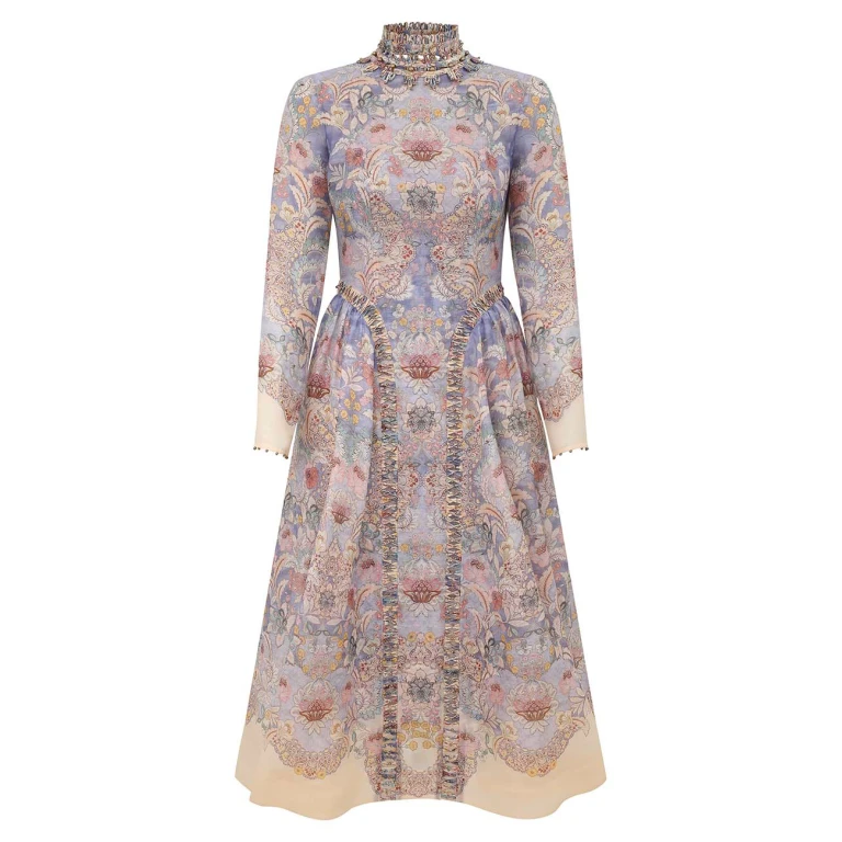 Elevate your elegance in this Zimmermann Dresses   from the 2025 resort wear edit