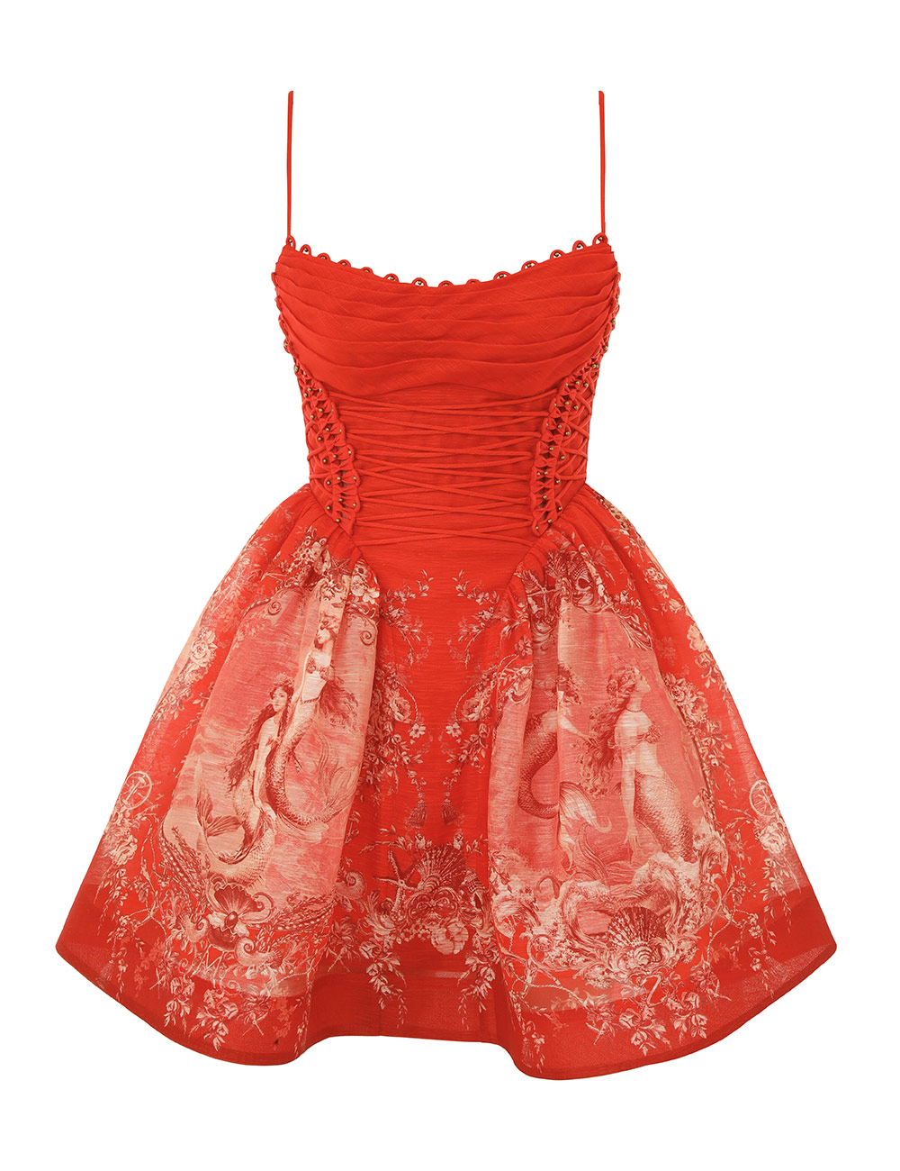 Zimmermann Rebellion Beaded Mini Dress