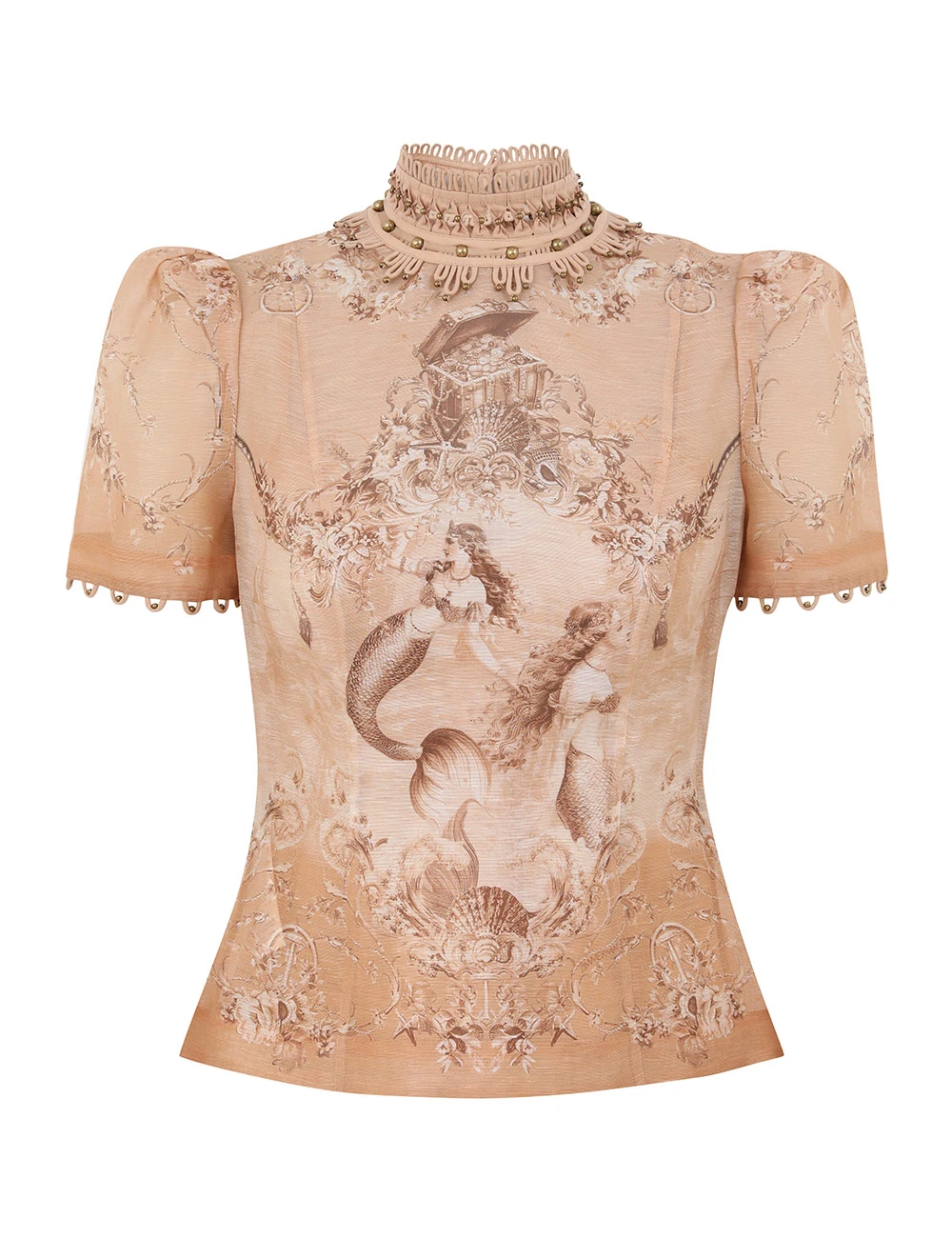 Zimmermann Rebellion Beaded Top | Ready to Wear 2025 Collection Luxury Shoes Elevate your elegance in this Zimmermann Tops from the 2025 resort wear edit