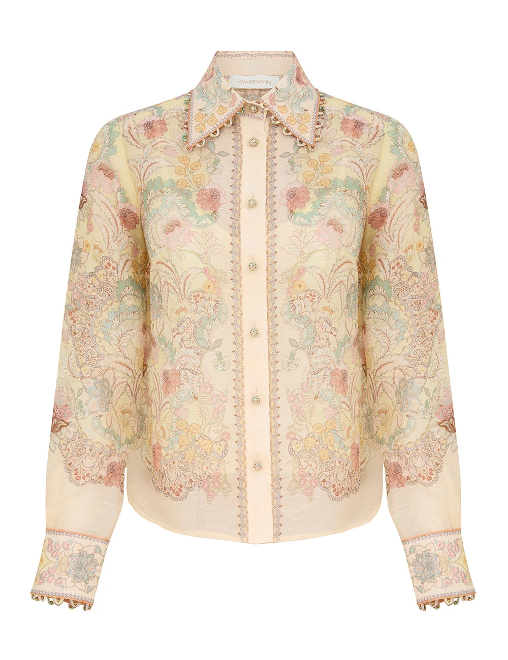 Zimmermann Rebellion Blouse | Ready to Wear 2025 Collection Luxury Shoes Elevate your elegance in this Zimmermann Tops from the 2025 resort wear edit