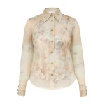 Elevate your elegance in this Zimmermann Tops   from the 2025 resort wear edit