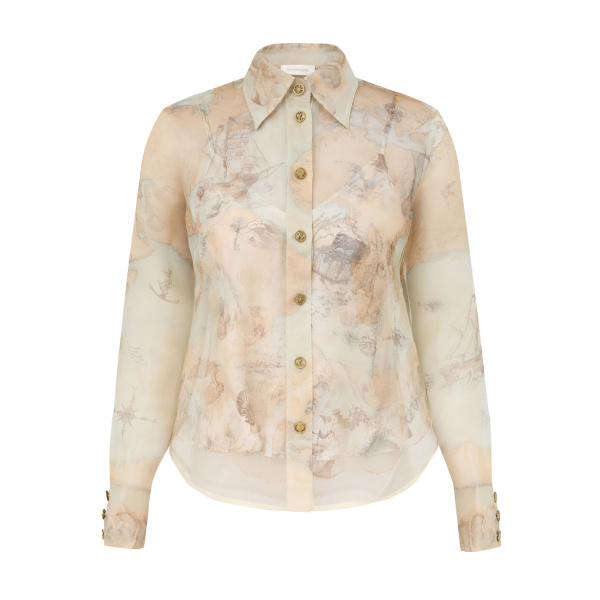 Elevate your elegance in this Zimmermann Tops   from the 2025 resort wear edit