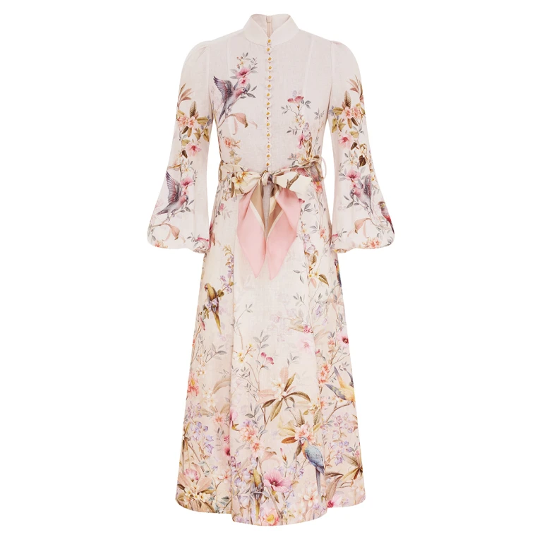 Elevate your elegance in this Zimmermann Dresses   from the 2025 resort wear edit
