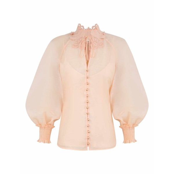 Elevate your elegance in this Zimmermann Tops   from the 2025 resort wear edit